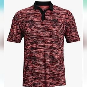 Under Armour Men's UA heatgear Iso-Chill ABE Twist Golf Polo Shirt medium nwot